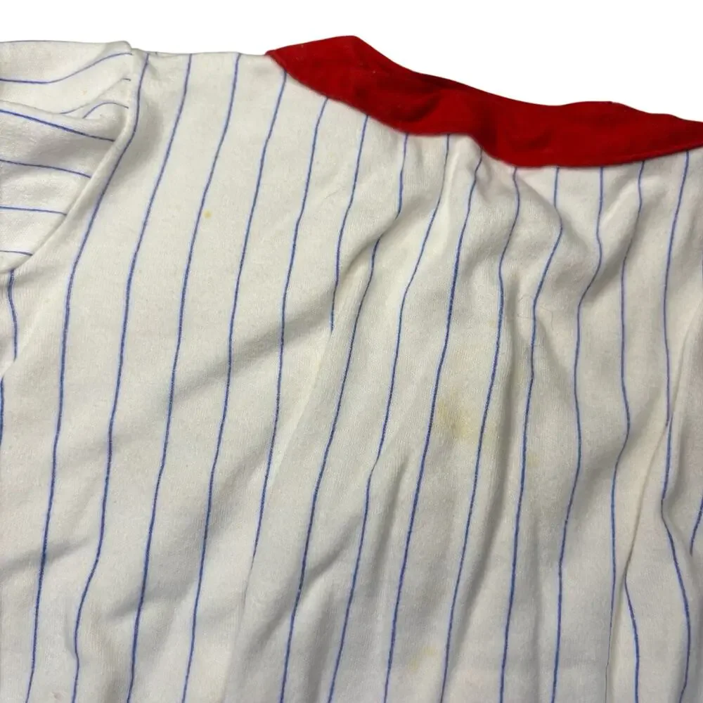 Vintage 90s Childwise Baby Boy Baseball 2-Piece Outfit Set Size 6-9 Months